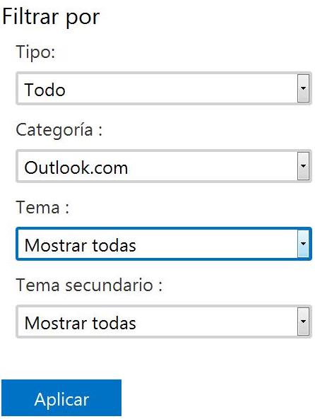 Microsoft Community, la ayuda de Microsoft para Outlook.com